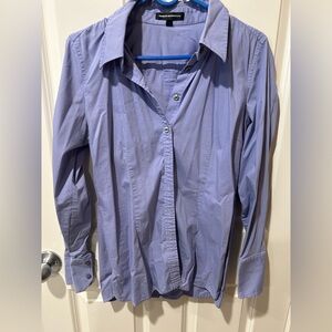 Y2k light purple Purple Button-Up Shirt